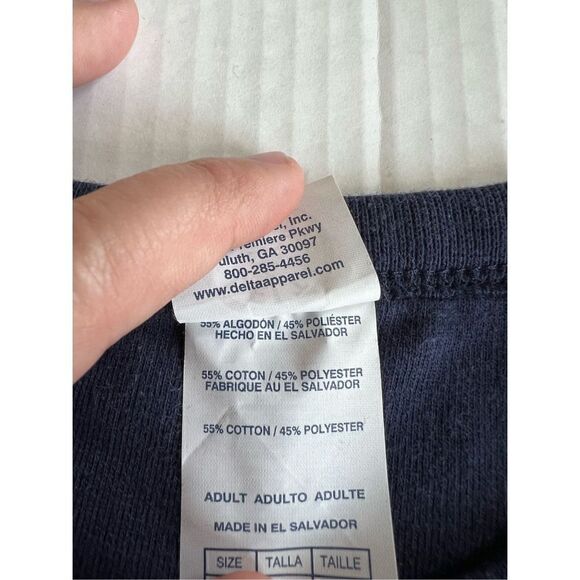 Delta Fleece size 2X dog winter scene print sweatshirt - Picture 7 of 9